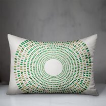 Green best sale boho pillows